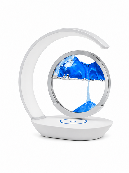 Dynamic Sand Wireless Charging Lamp